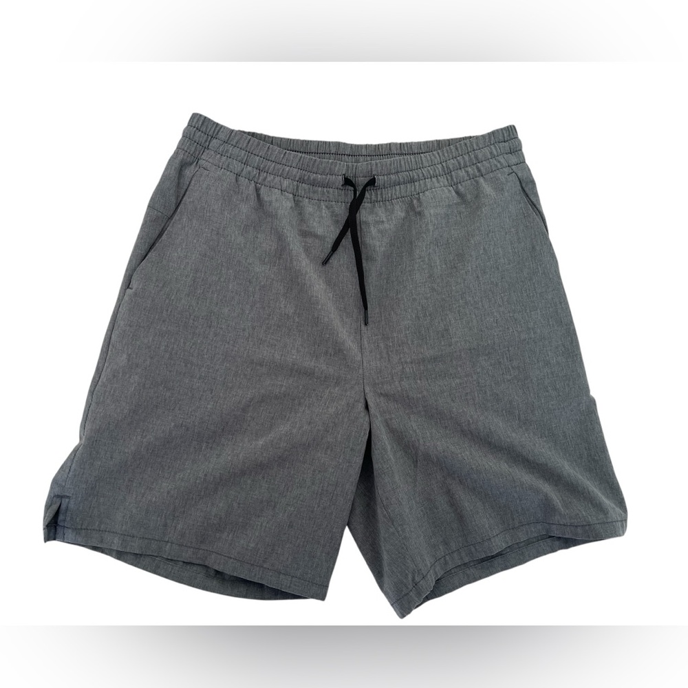 Boys Gray Casual Lightweight Shorts, Size Youth XL (14-16)